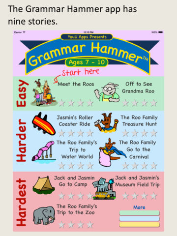 Grammar Hammer introduction page