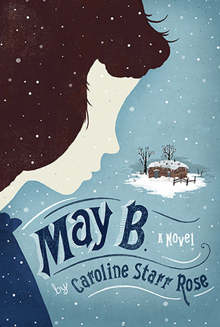 Book cover of girls face during snow storm