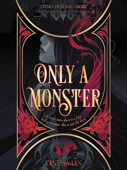 Only a Monster by Vanessa Len book cover