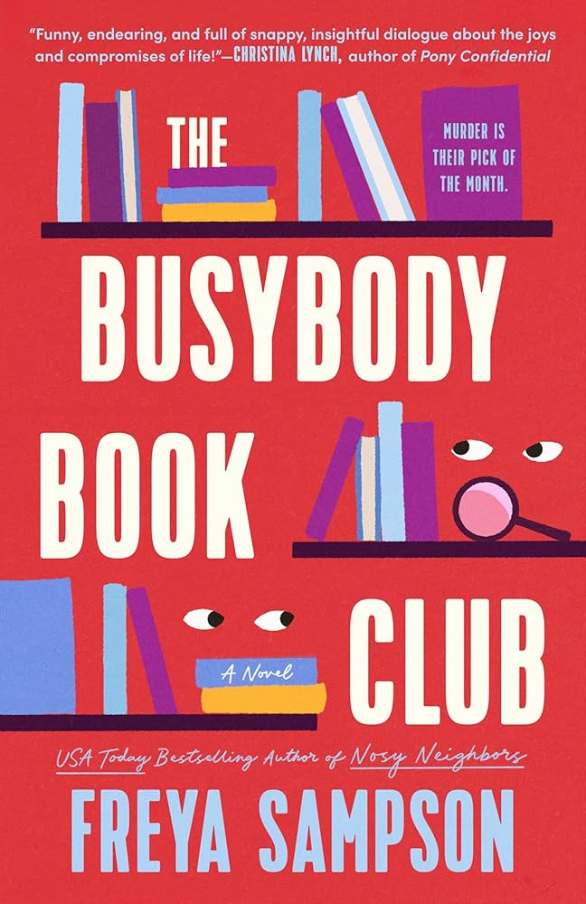 Cover of The Busybody Book Club by Freya Sampson