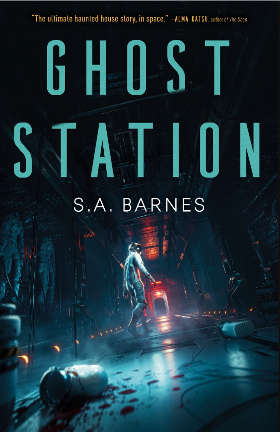Ghost Station by S. A. Barnes book cover